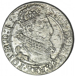 R-, Zygmunt III Waza, Szóstak 1623 Kraków, SIGS, rzadki