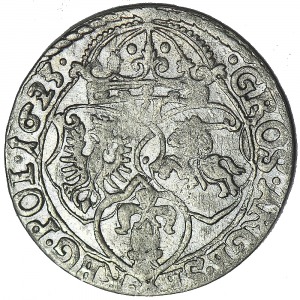 R-, Zygmunt III Waza, Szóstak 1623 Kraków, SIGS, rzadki
