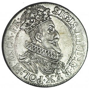 RR-, Zygmunt III Waza, Ort 1623 Gdańsk, DATA W OTOKU, R5, T.25 