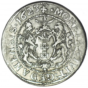 RR-, Zygmunt III Waza, Ort 1623 Gdańsk, DATA W OTOKU, R5, T.25 