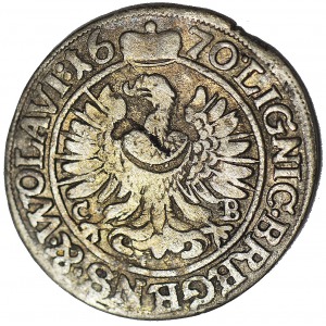 Księstwo Legnicko-Brzesko-Wołowskie, 3 krajcary 1670, Krystian Wołowski, Brzeg