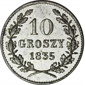 Wolne Miasto Kraków, 10 groszy 1835, R1