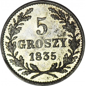 Wolne Miasto Kraków, 5 groszy 1835, R1