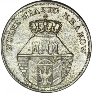 Wolne Miasto Kraków, 5 groszy 1835, R1