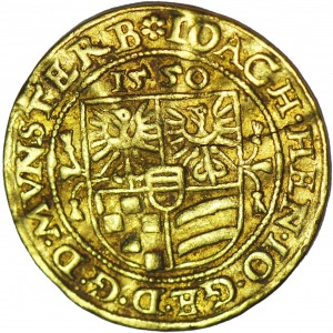 RR-, Księstwo Ziębicko-Oleśnickie, Dukat 1550 Złoty Stok, R5