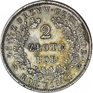 Powstanie Listopadowe, 2 złote 1831