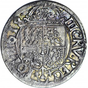R-, Zygmunt III, Trzykrucierzówka 1618, Kraków, R3, T.7
