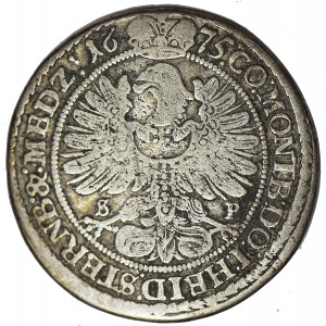 Księstwo Oleśnickie, 15 krajcarów 1675, Sylwiusz Fryderyk, Oleśnica, R