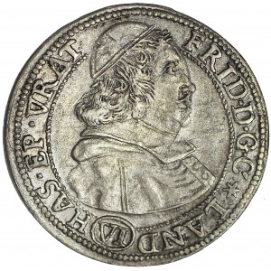 Księstwo Nyskie biskupów wrocławskich, 6 krajcarów 1679, Fryderyk Heski, Nysa, R1