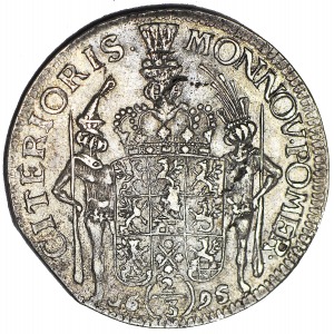 Pomorze, 2/3 talara 1695, Karol XI, Szczecin, R2