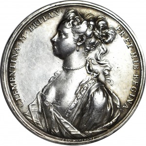 Medal, Klementyna Sobieska, ucieczka z Innsbrucku 1719