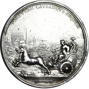 Medal, Klementyna Sobieska, ucieczka z Innsbrucku 1719