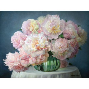 Zbigniew Kopania, Peonie różowo-żółte