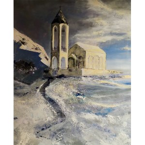 Joanna Buniek, The snowy church.