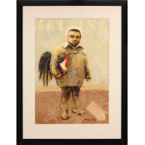 Miroslaw Antoniewicz, Boy with a Rooster, 2021