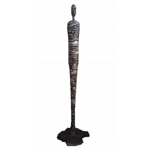 Wit Boguslawski, Bolo, svařovaná ocel, lak, 225 cm, 2022, 2022