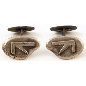 Cufflinks, Poland, Poznań, Rytosztuka, ca. 1970.