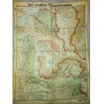 OBOUSTRANNÁ MAPA: VÝCHODNÍ A ZÁPADNÍ FRONTA V ZÁŘÍ 1915