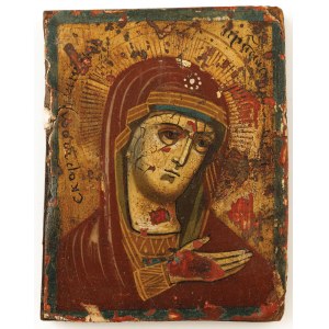 ICCON OF GOD'S MOTHER HAPPY FULFILLING PROBLEMS (Skoroposlovitsa), Russia, 2nd half of the 19th century.