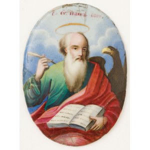 IKON, svatý Jan Evangelista, Rusko, 2. polovina 19. století.