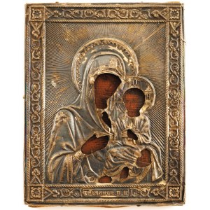 Icon of the Mother of God of Tikhvin, Russia, 1899-1908