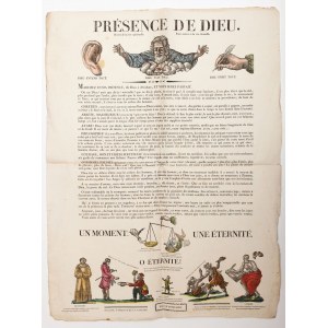 SOLITAIRE, PRÉSENCE DE DIEU, 1. Hälfte des 19. Jahrhunderts.