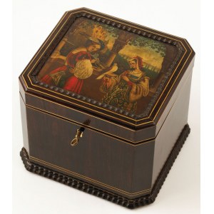 RENAISSANCE PAIR BOX, 19th/20th century.