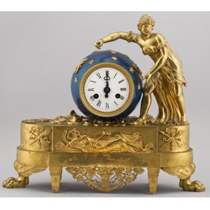 CHIMBER CLOCKWARE WITH FIGURE OF MARIANNE, France, mid-19th century.