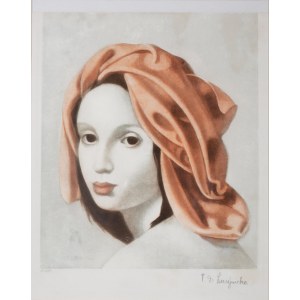 Tamara Łempicka (1898 Warszawa - 1980 Cuernavaca), Kobieta w turbanie, ok. 1956 r.