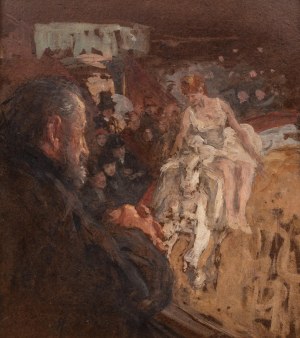 Olga Boznańska (1865 Kraków - 1940 Paryż), Cyrk, ok. 1898 r.