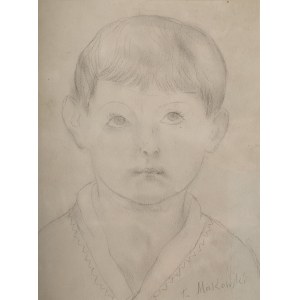 Tadeusz Makowski (1882 Oświęcim - 1932 Paryż), Portret chłopca