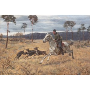 Karol Wierusz-Kowalski (1869 Warsaw - 1953 Poznań), Hunting