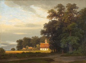 Otto Rabe (1841 Królewiec -1903), Pejzaż