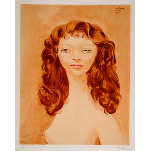 Moses Kisling (1891 Krakow - 1953 Sanary-sur-Mer), Redhead.