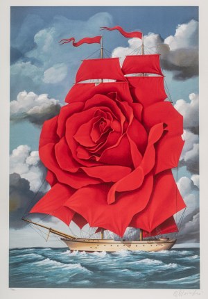 Rafał Olbiński (ur. 1943 Kielce), Red Rose Ship