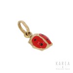 Pendant in the form of a ladybug, contemporary