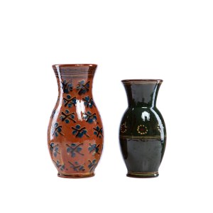 Zwei Vasen aus Bald Mountain