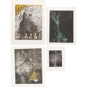 Ewa WIECZOREK (1947 - 2011), Set of 4 prints