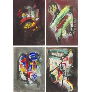 Jan WAGNER aka Jan Aleksander SOĆKO (1937 - 1988), Abstract composition - set of 4 works, 1968