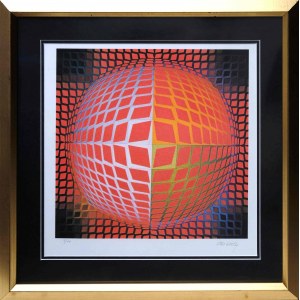 Victor Vasarely, Komposition 8 von 50