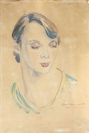 Maja BEREZOWSKA, PORTRET KOBIETY, 1938