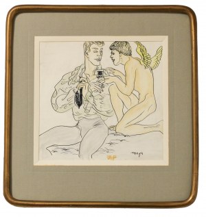 Maja Berezowska (1898 - 1978), Mężczyzna z Amorem