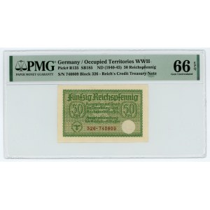 50 reichspfennig ND (1940-1945) - PMG 66 EPQ