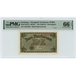 2 Reichsmark ND (1940-1945) - PMG 66 EPQ