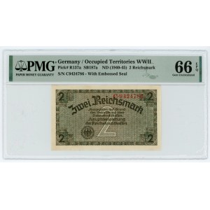 2 reichsmark ND (1940-1945) - PMG 66 EPQ