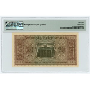 20 reichsmark ND (1940-1945) - PMG 65 EPQ