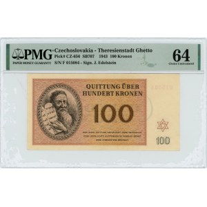Czechosłowacja (Getto Terezin) - 100 koron 1943 - PMG 64