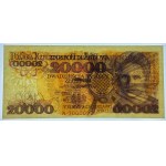 20,000 zloty 1989 - series W - PMG 66 EPQ