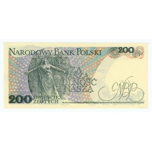 200 złotych 1986 - seria DD