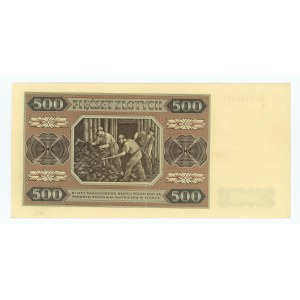 500 Zloty 1948 - Serie AL